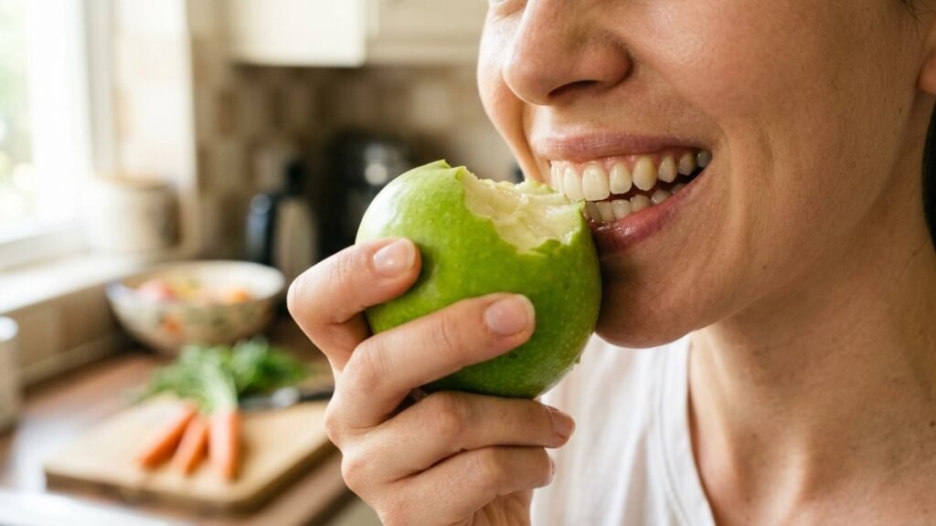Esses são os melhores alimentos que irão ajudar a clarear seus dentes de forma natural