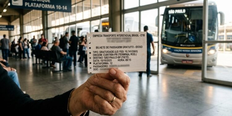 Brasileiros que atingiram os 60 anos em 2026 já podem viajar de graça