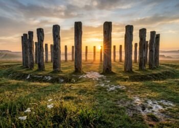 Arqueólogos encontraram 48 fossos alinhados com o Sol e acreditam ter descoberto um protótipo de Stonehenge