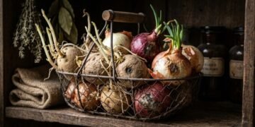 O erro ao guardar batata e cebola que acelera o apodrecimento e aumenta o desperdício