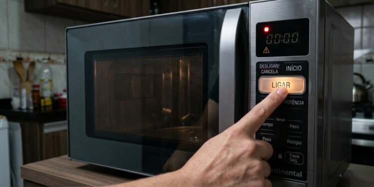 Nunca faça isso com o micro-ondas vazio, nem por poucos segundos: o hábito pode danificar uma peça importante do aparelho