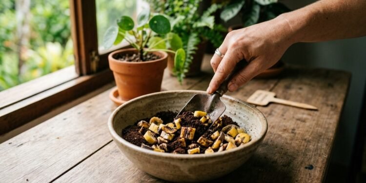 Misturar cascas de banana e café moído: para que serve e por que é recomendado