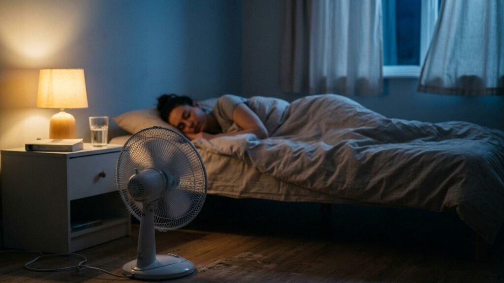 Dormir com o ventilador ligado? Cuidado! Pode parecer refrescante, mas pode prejudicar sua saúde sem que você perceba
