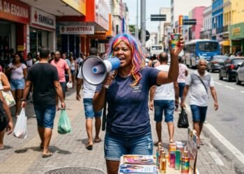 Gerente é obrigada a usar megafone e perucas coloridas para vender, volta de licença por depressão e é demitida dois meses depois: TST manda empresa pagar salários em dobro