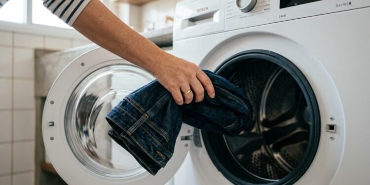 Lavar jeans com menos frequência economiza água, energia e ainda faz a roupa durar mais