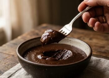 Como fazer um pudim de chocolate com apenas 3 ingredientes
