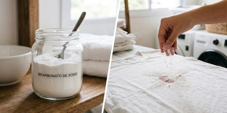 Adeus roupas amareladas: uma colher deste pó reforça a lavagem e ajuda a recuperar o branco