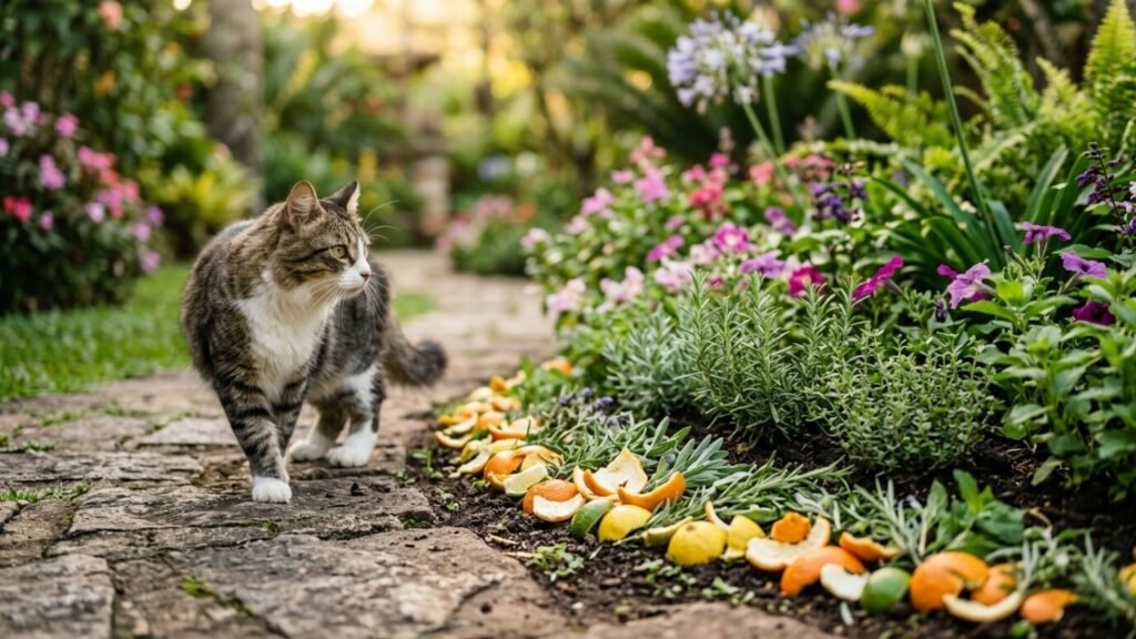 Como manter gatos longe dos canteiros sem machucá-los: os cheiros, plantas e barreiras naturais que realmente ajudam