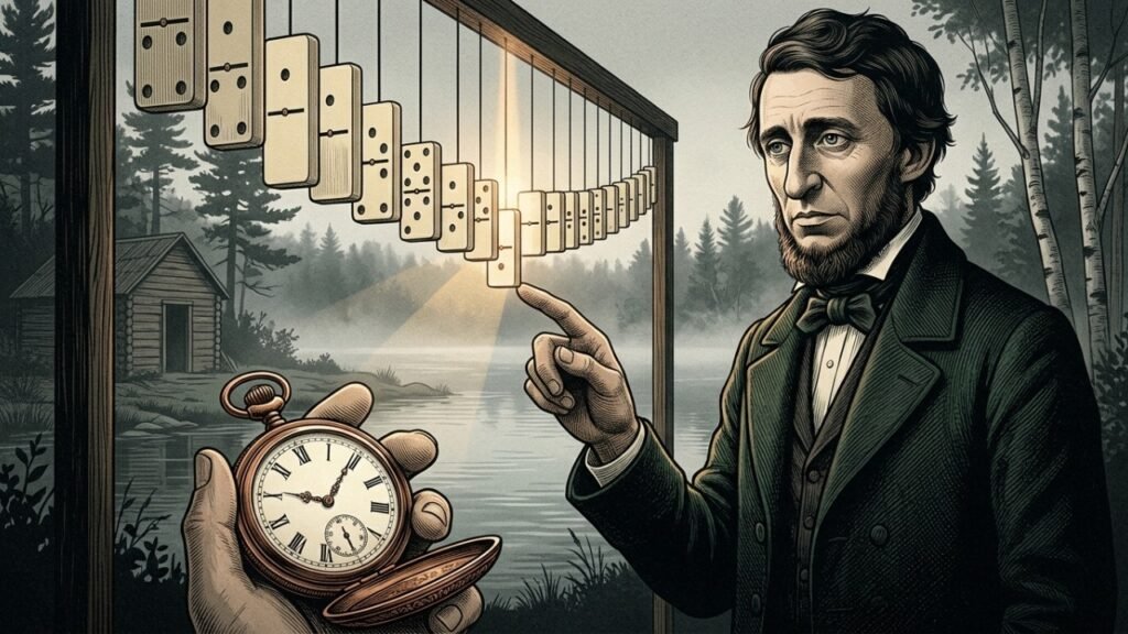 “Nove décimos da sabedoria vêm do uso correto do tempo”: a lição de Thoreau para evitar decisões impulsivas