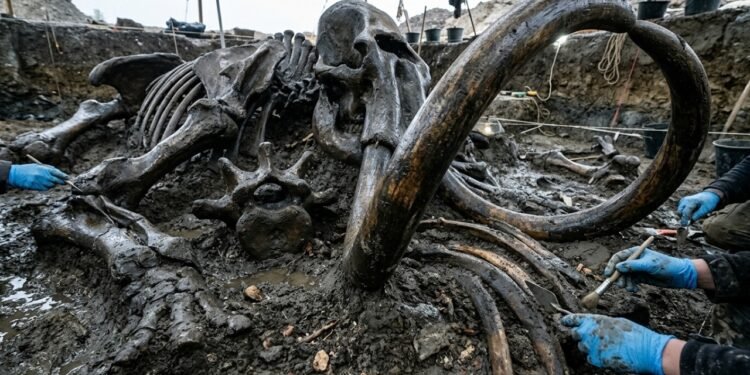 Ossos de mamute descobertos na Baviera revelam como humanos aproveitaram grandes animais durante a Era do Gelo