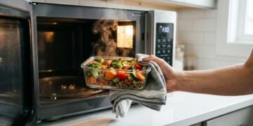 Amparo Gamero explica quantas vezes se pode aquecer os vegetais