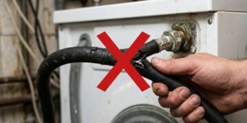 Com que frequência devo trocar a mangueira da máquina de lavar e por quê