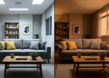 Como conseguir uma iluminação aconchegante em sua casa
