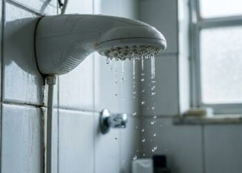 O vazamento silencioso no chuveiro que muita gente ignora e só percebe quando a conta chega
