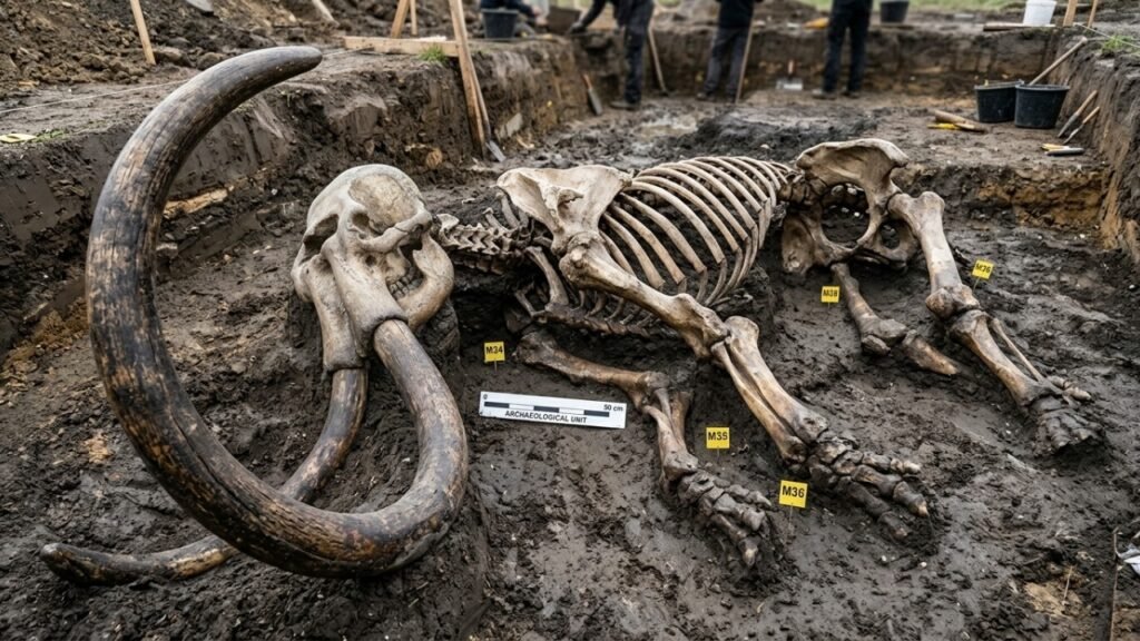 Ossos de mamute descobertos na Baviera revelam como humanos aproveitaram grandes animais durante a Era do Gelo