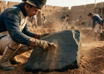 A pedra quebrada encontrada por soldados de Napoleão que abriu caminho para decifrar os segredos do Egito antigo