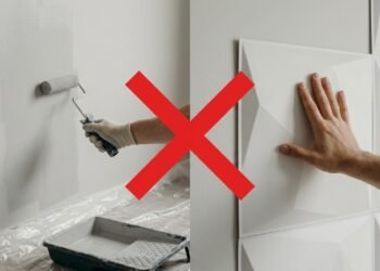 Nem tinta, nem placas 3D: a tendência que transforma paredes sem obra e sem sujeira
