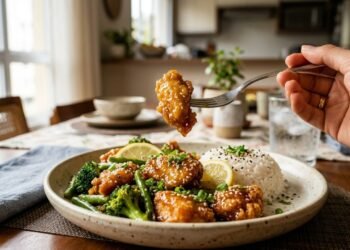 Como fazer frango ao limão clássico da culinária oriental