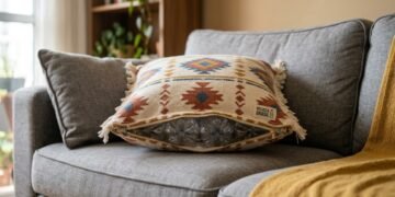 Como fazer almofada com garrafa pet para decorar sua casa gastando pouco