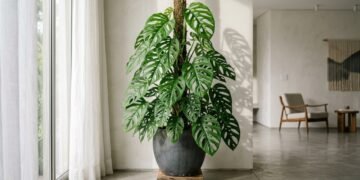 A planta que parece estar com as folhas destruídas, mas usa cada abertura para sobreviver na floresta