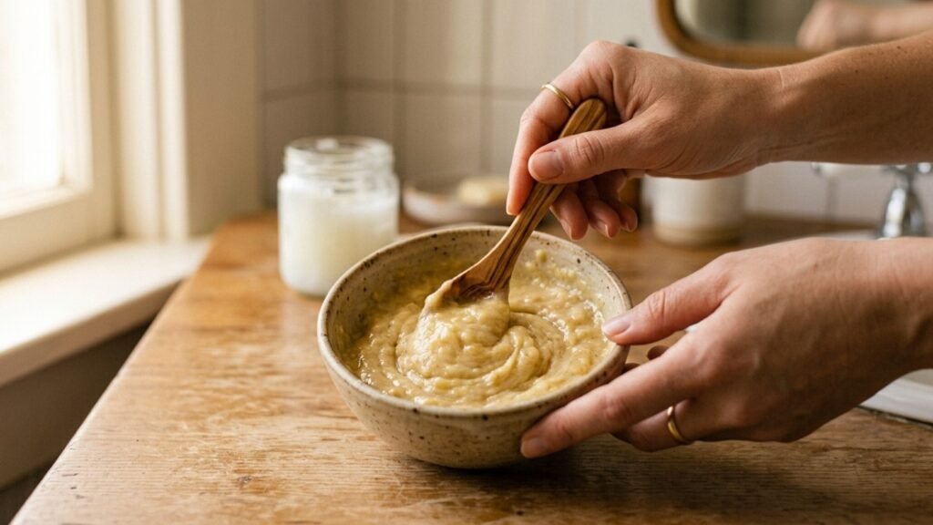 Adeus ao frizz e aos fios sem vida: a receita com banana que virou tendência no autocuidado