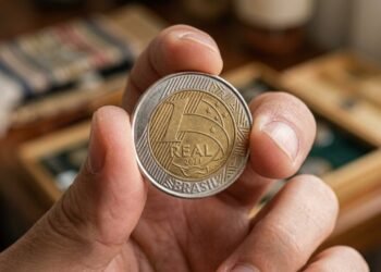 Moeda rara de R$ 1 pode chegar a R$ 1.200 e faz brasileiros olharem o troco com mais atenção