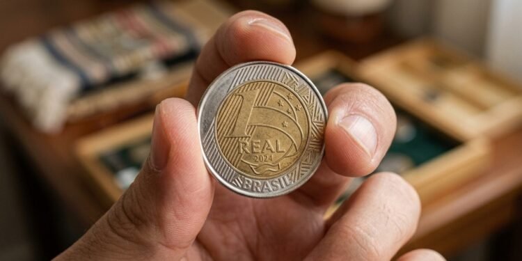 Moeda rara de R$ 1 pode chegar a R$ 1.200 e faz brasileiros olharem o troco com mais atenção