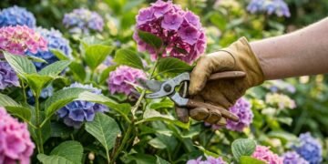 Hortênsias podem ganhar uma segunda vida dentro de casa se você cortar as flores no momento certo
