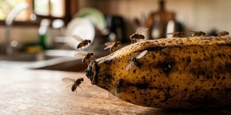 Sem químicos e riscos a saúde, o truque caseiro para acabar com mosquitinhos de fruta