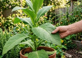 Muito além do cigarro: aprenda a cultivar tabaco em casa e transformar seu jardim com um visual delicado