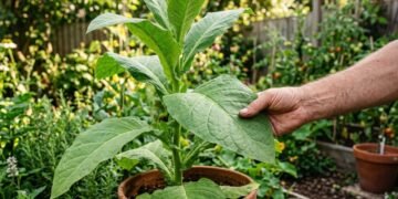 Muito além do cigarro: aprenda a cultivar tabaco em casa e transformar seu jardim com um visual delicado