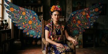 Citação de Frida Kahlo do dia: “Pés, para que os preciso se tenho asas para voar?” e a força por trás dessas palavras