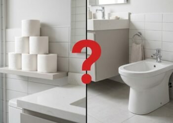 Papel higiênico ou bidê? Quando e como usar cada método com segurança