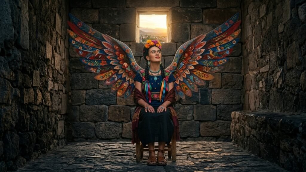 Citação de Frida Kahlo do dia: “Pés, para que os preciso se tenho asas para voar?” e a força por trás dessas palavras