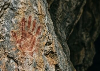 Cientistas descobrem impressões de mãos de 67 mil antes que pode ser a arte rupestre mais antiga do mundo