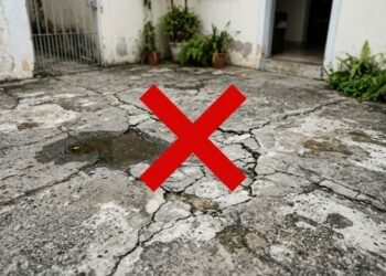Adeus ao cimento na garagem, essa tendência veio para acabar com as rachaduras no piso