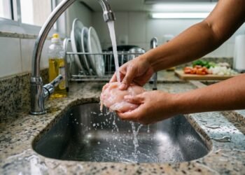É preciso lavar a carne crua antes de cozinhar? Aqui está um resumo claro de quais tipos de carne de porco, frango e bovina exigem cuidados extras