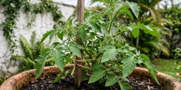 Seu tomateiro cresce cheio de folhas, mas não dá frutos? O problema pode estar em um detalhe simples que trava toda a colheita