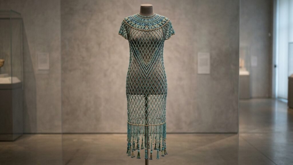Vestido funerário de 4.500 anos encontrado em Gizé revela como moda, status e crenças sobre a vida após a morte se uniam no Egito Antigo