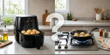 Fritadeira a ar ou fogão a gás qual é o melhor? Essa pergunta pode mudar a perspectiva de muitas pessoas