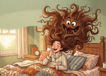 Seu cabelo acorda pesado ou cheio de frizz? O horário da lavagem pode estar sabotando seus fios