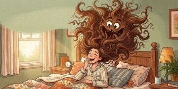 Seu cabelo acorda pesado ou cheio de frizz? O horário da lavagem pode estar sabotando seus fios