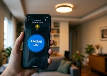Luz acesa sem ninguém no cômodo vira gasto bobo e já dá para apagar pelo celular ou por voz