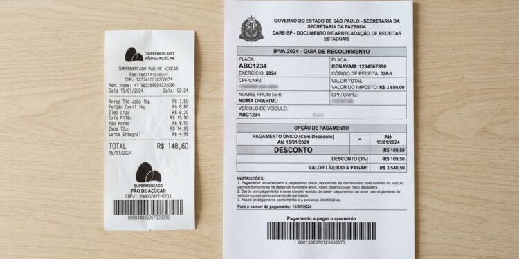 Quem colocou o CPF na nota pode ganhar até R$ 200 mil e conseguir desconto no IPVA