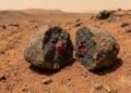 Cientistas encontram mineral nunca visto em amostra marciana e abrem nova pista sobre o passado de Marte