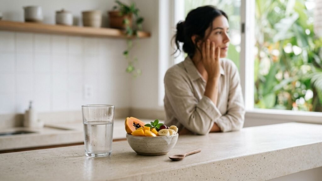 Acordou com o rosto pesado? O problema pode estar no sal e a resposta pode estar nas frutas