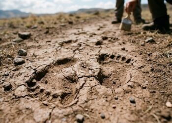 Pesquisadores encontraram as pegadas humanas mais antigas já identificadas, escondidas em sedimentos fossilizados de praia