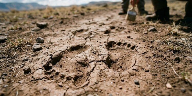 Pesquisadores encontraram as pegadas humanas mais antigas já identificadas, escondidas em sedimentos fossilizados de praia