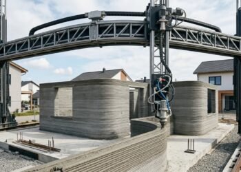 12 casas construídas em 34 dias: França inaugura o maior edifício residencial impresso em 3D da Europa