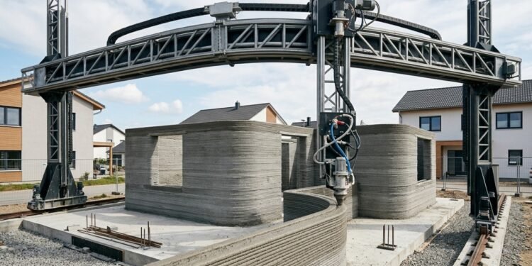 12 casas construídas em 34 dias: França inaugura o maior edifício residencial impresso em 3D da Europa